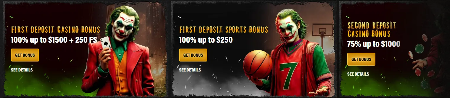 Jokery : r&eacute;sum&eacute; des informations de paiement et de la plateforme